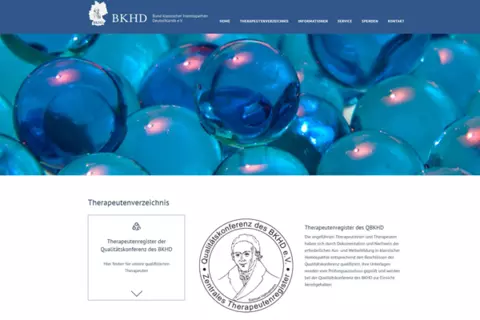 Website vom BKHD