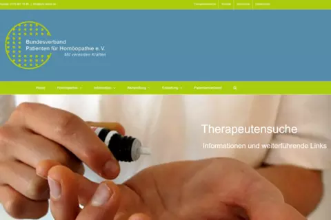 Website vom BPH