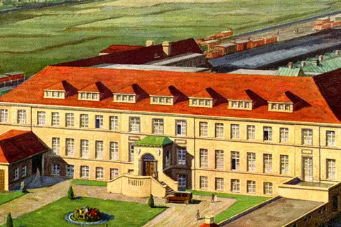 Altes Bild des DHU Gebäudes