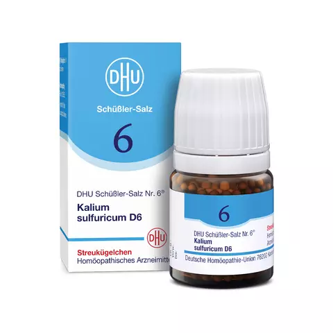 DHU Schüßler-Salz Nr.6 Globuli